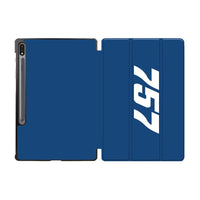 Thumbnail for Boeing 757 Text Designed Samsung Tablet Cases