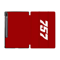 Thumbnail for Boeing 757 Text Designed Samsung Tablet Cases