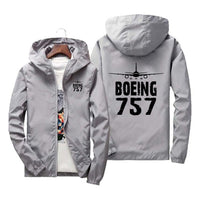 Thumbnail for Boeing 757 & Plane Designed Windbreaker Jackets