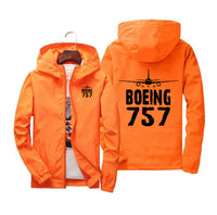 Thumbnail for Boeing 757 & Plane Designed Windbreaker Jackets