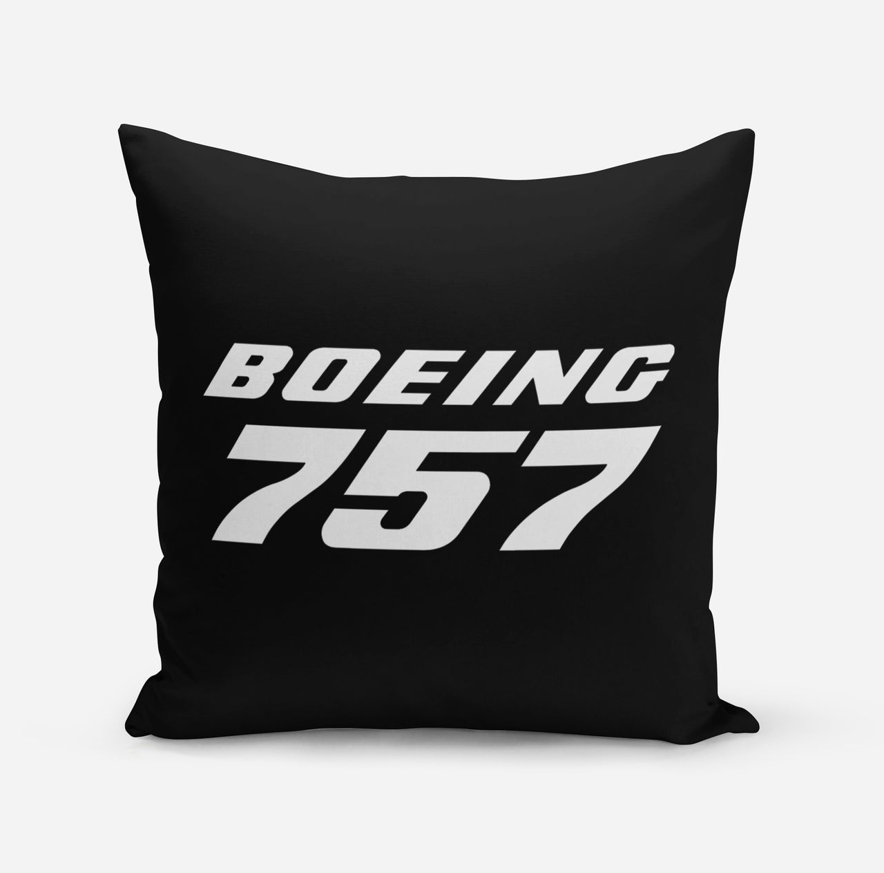 Boeing 757 & Text Designed Pillows