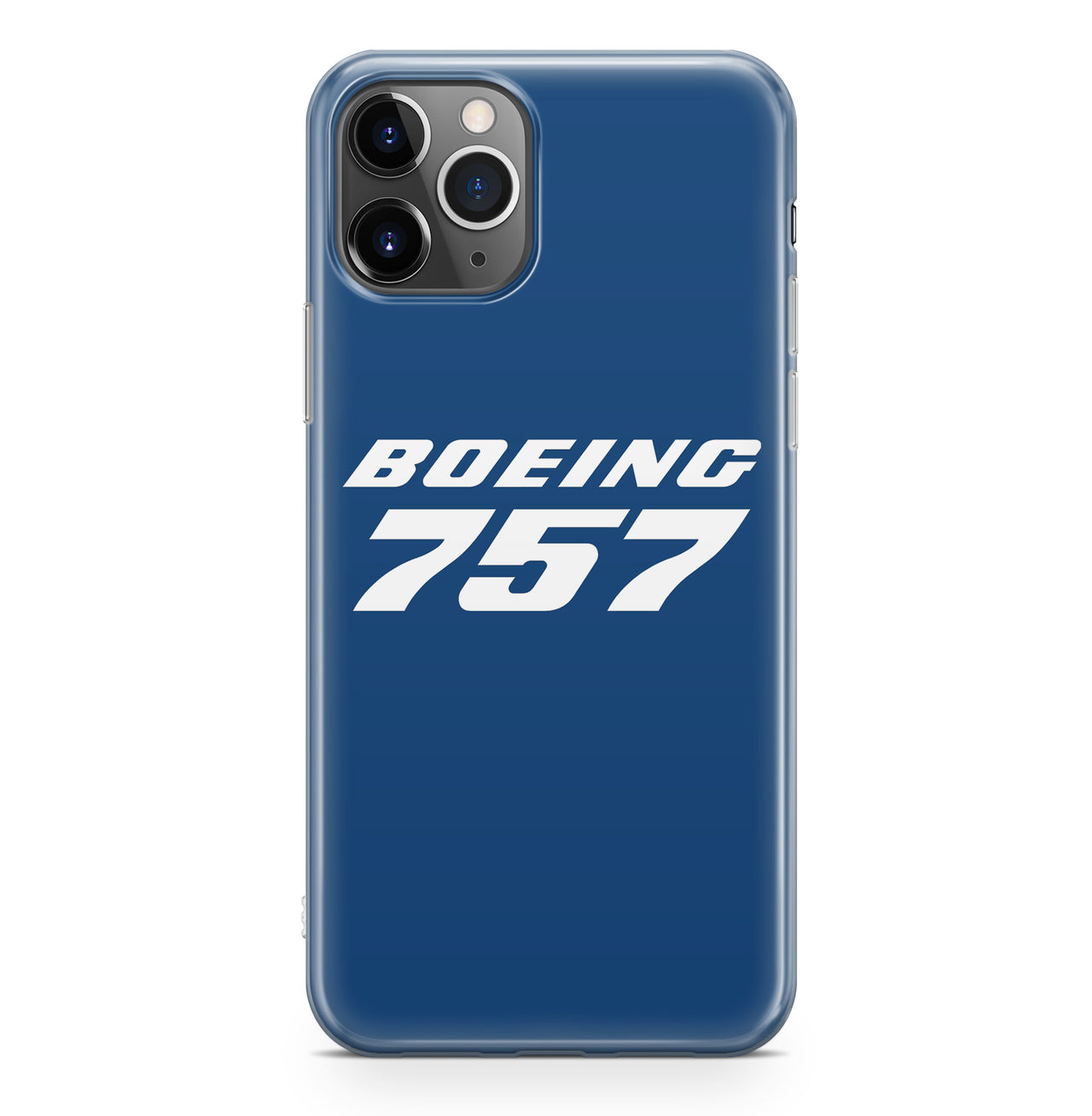 Boeing 757 & Text Designed iPhone Cases