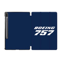 Thumbnail for Boeing 757 & Text Designed Samsung Tablet Cases