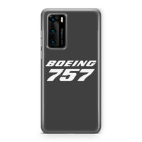 Thumbnail for Boeing 757 & Text Designed Huawei Cases