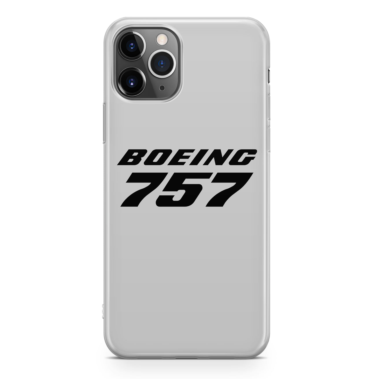 Boeing 757 & Text Designed iPhone Cases