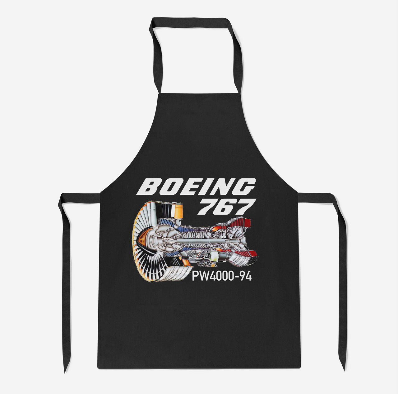 Boeing 767 Engine (PW4000-94) Designed Kitchen Aprons