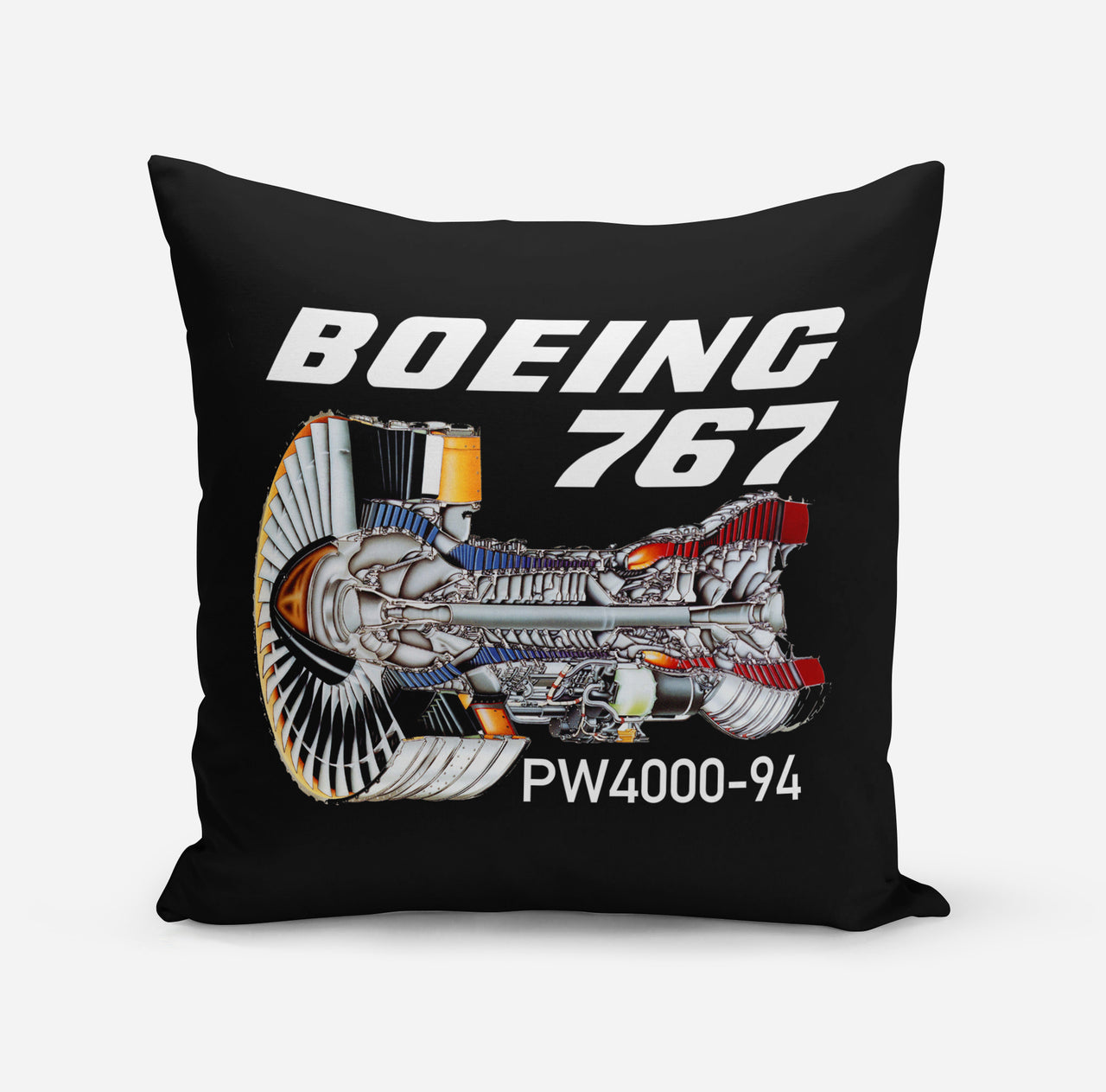 Boeing 767 Engine (PW4000-94) Designed Pillows