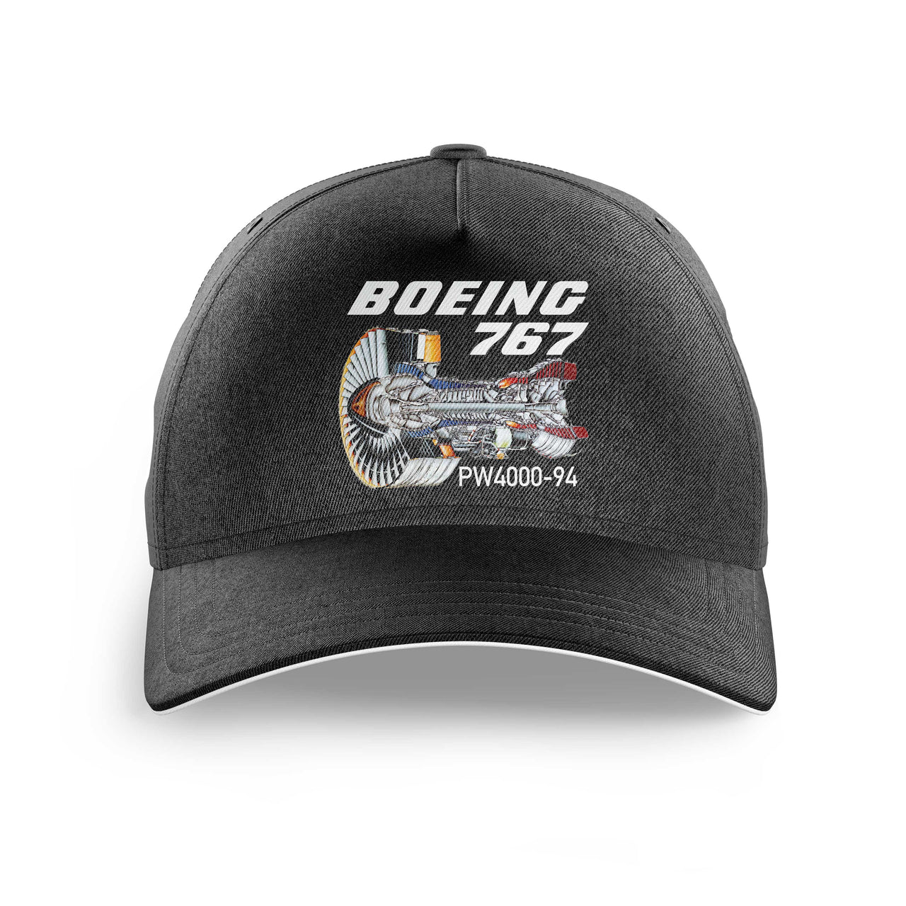 Boeing 767 Engine (PW4000-94) Printed Hats