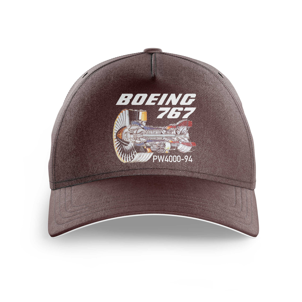 Boeing 767 Engine (PW4000-94) Printed Hats