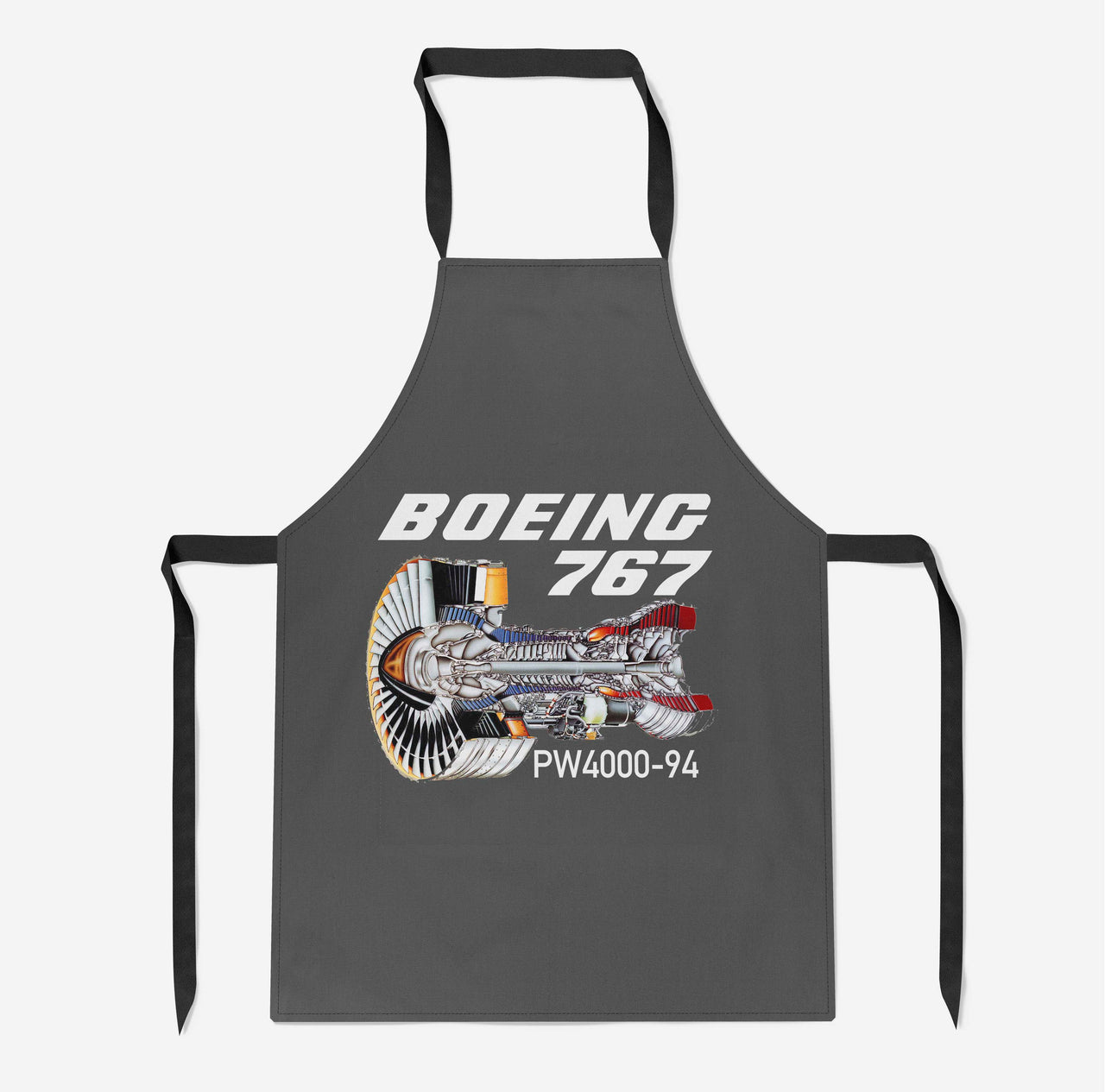 Boeing 767 Engine (PW4000-94) Designed Kitchen Aprons