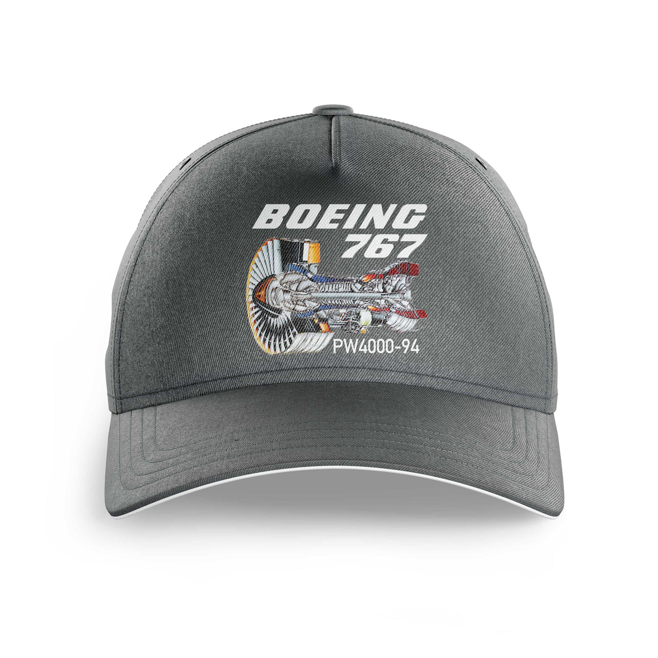 Boeing 767 Engine (PW4000-94) Printed Hats