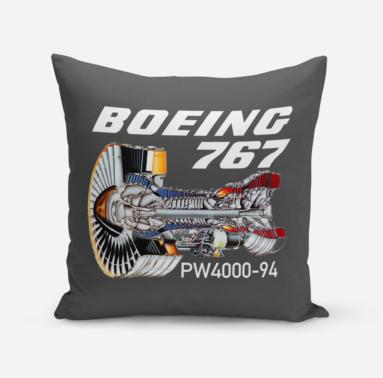 Boeing 767 Engine (PW4000-94) Designed Pillows