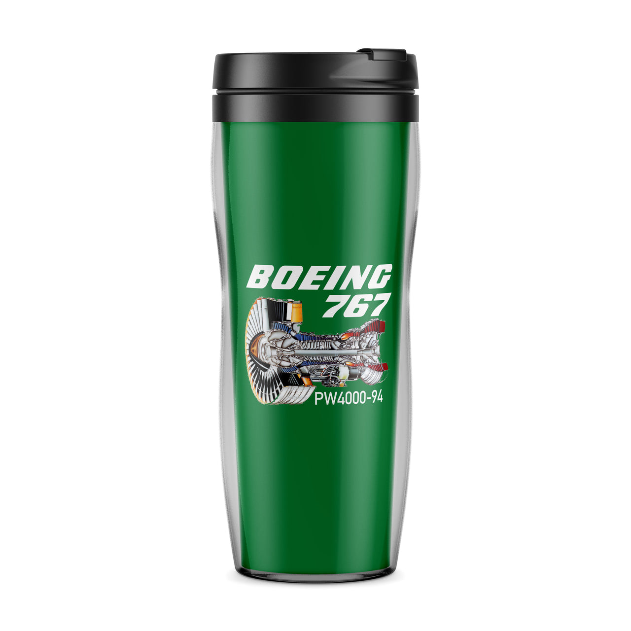 Boeing 767 Engine (PW4000-94) Designed Travel Mugs