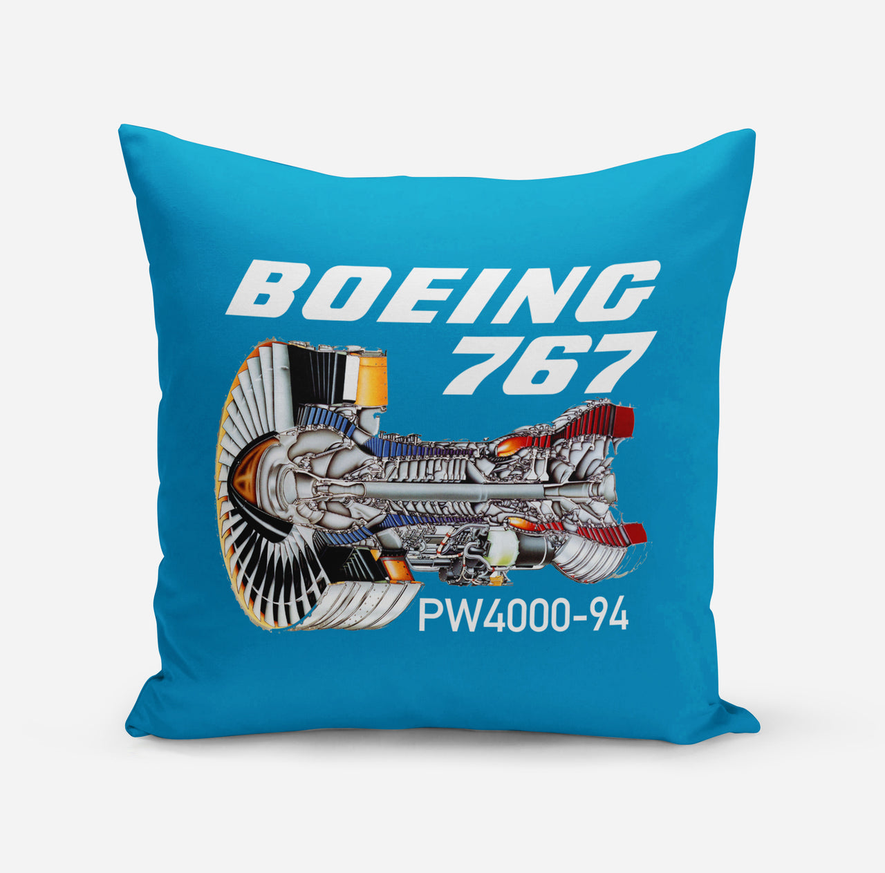 Boeing 767 Engine (PW4000-94) Designed Pillows