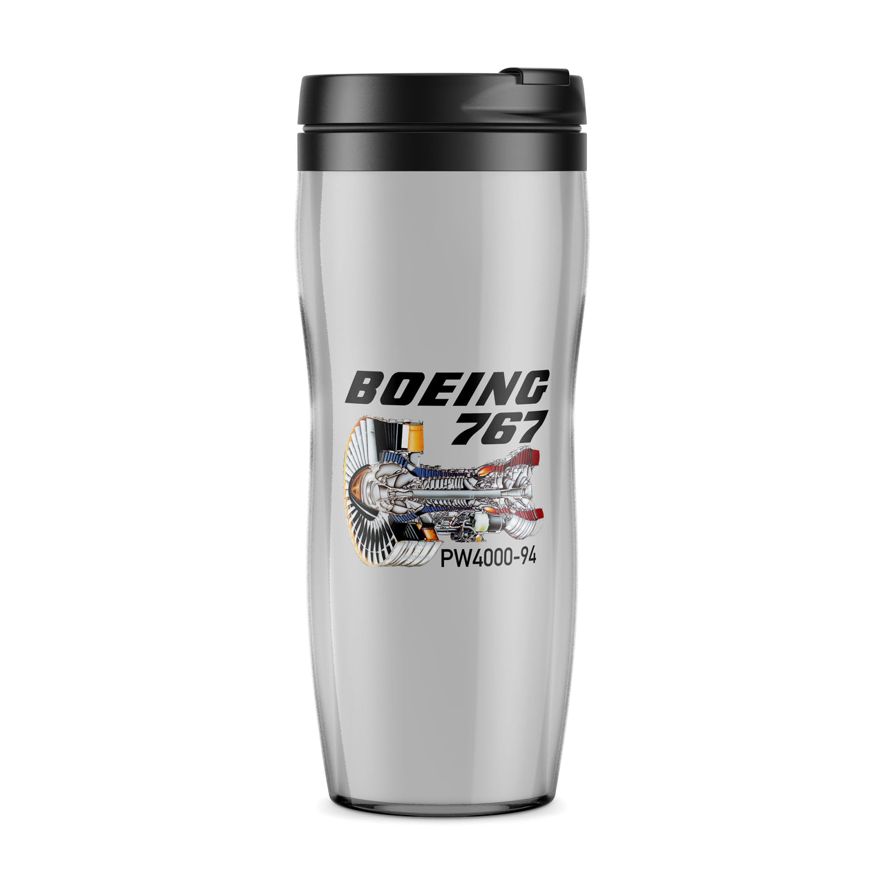 Boeing 767 Engine (PW4000-94) Designed Travel Mugs