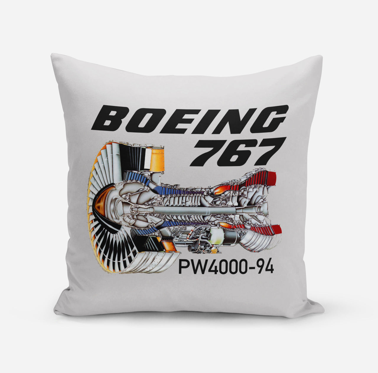 Boeing 767 Engine (PW4000-94) Designed Pillows