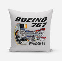 Thumbnail for Boeing 767 Engine (PW4000-94) Designed Pillows