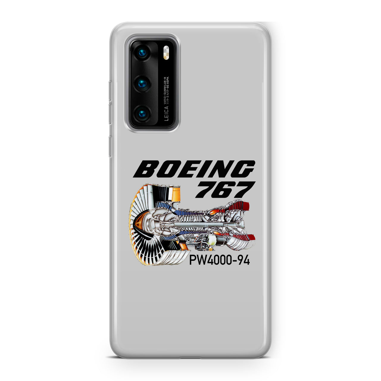 Boeing 767 Engine (PW4000-94) Designed Huawei Cases