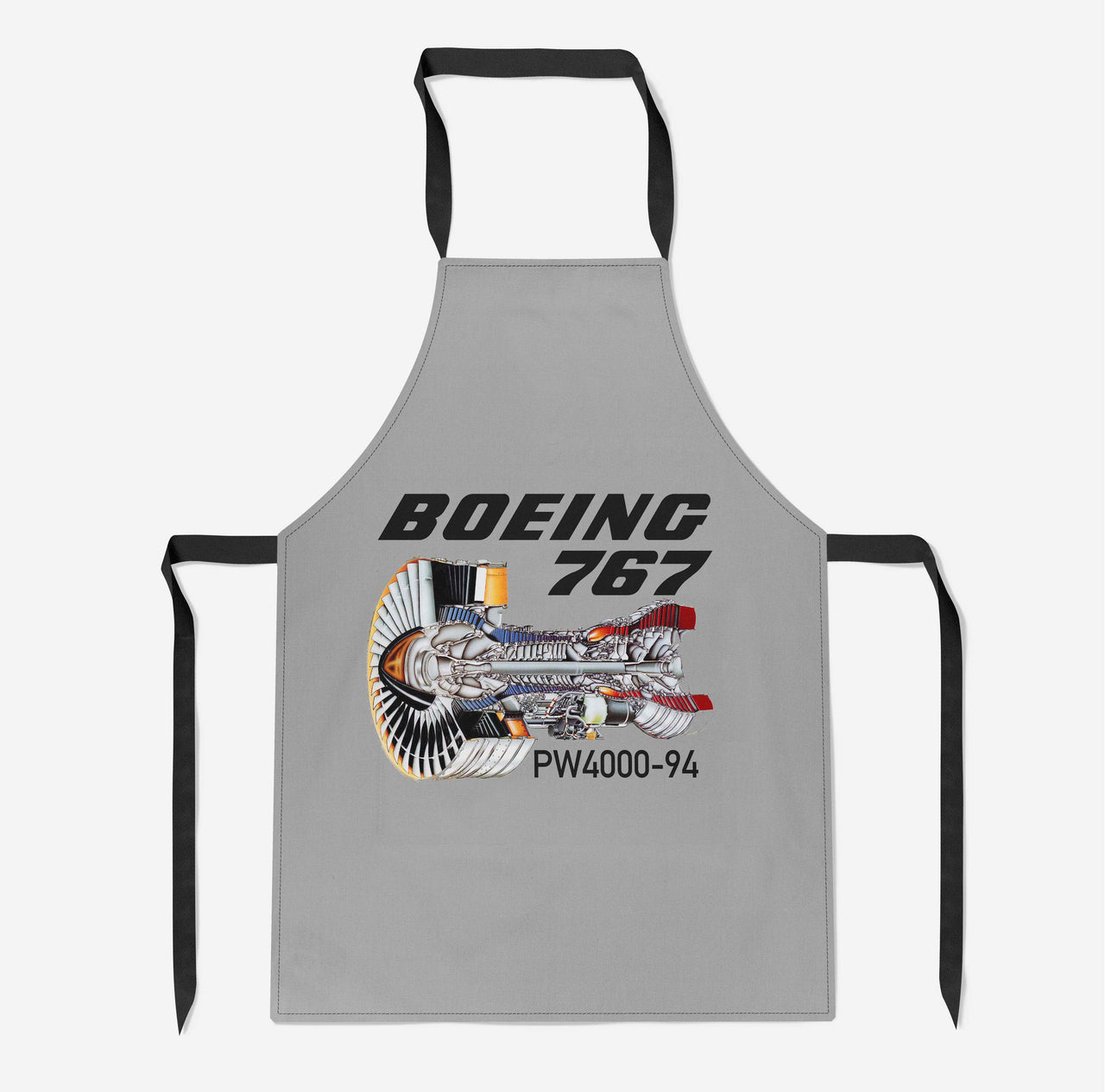 Boeing 767 Engine (PW4000-94) Designed Kitchen Aprons