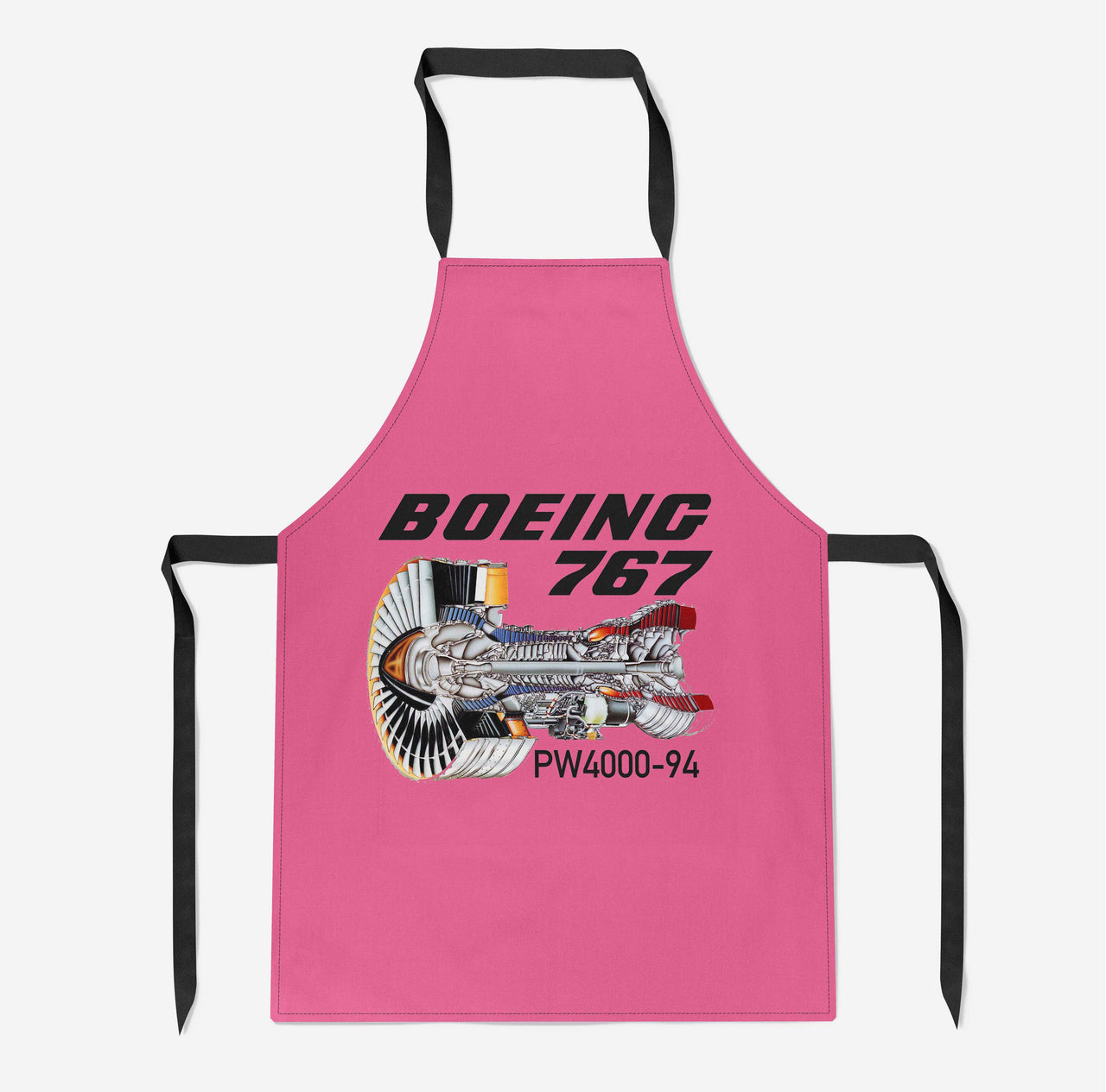 Boeing 767 Engine (PW4000-94) Designed Kitchen Aprons