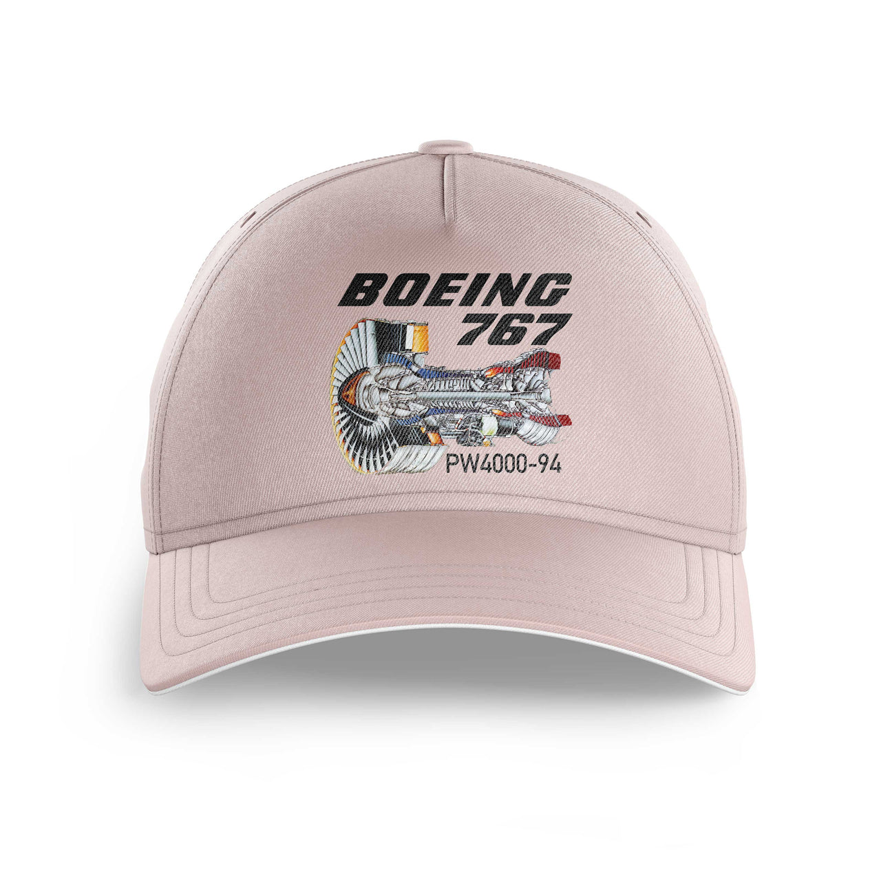 Boeing 767 Engine (PW4000-94) Printed Hats