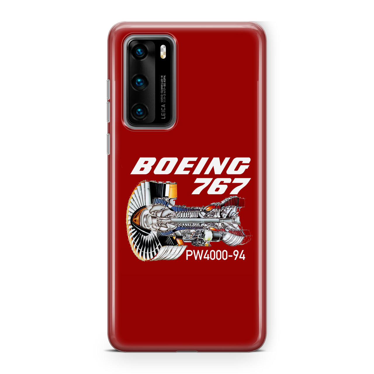 Boeing 767 Engine (PW4000-94) Designed Huawei Cases