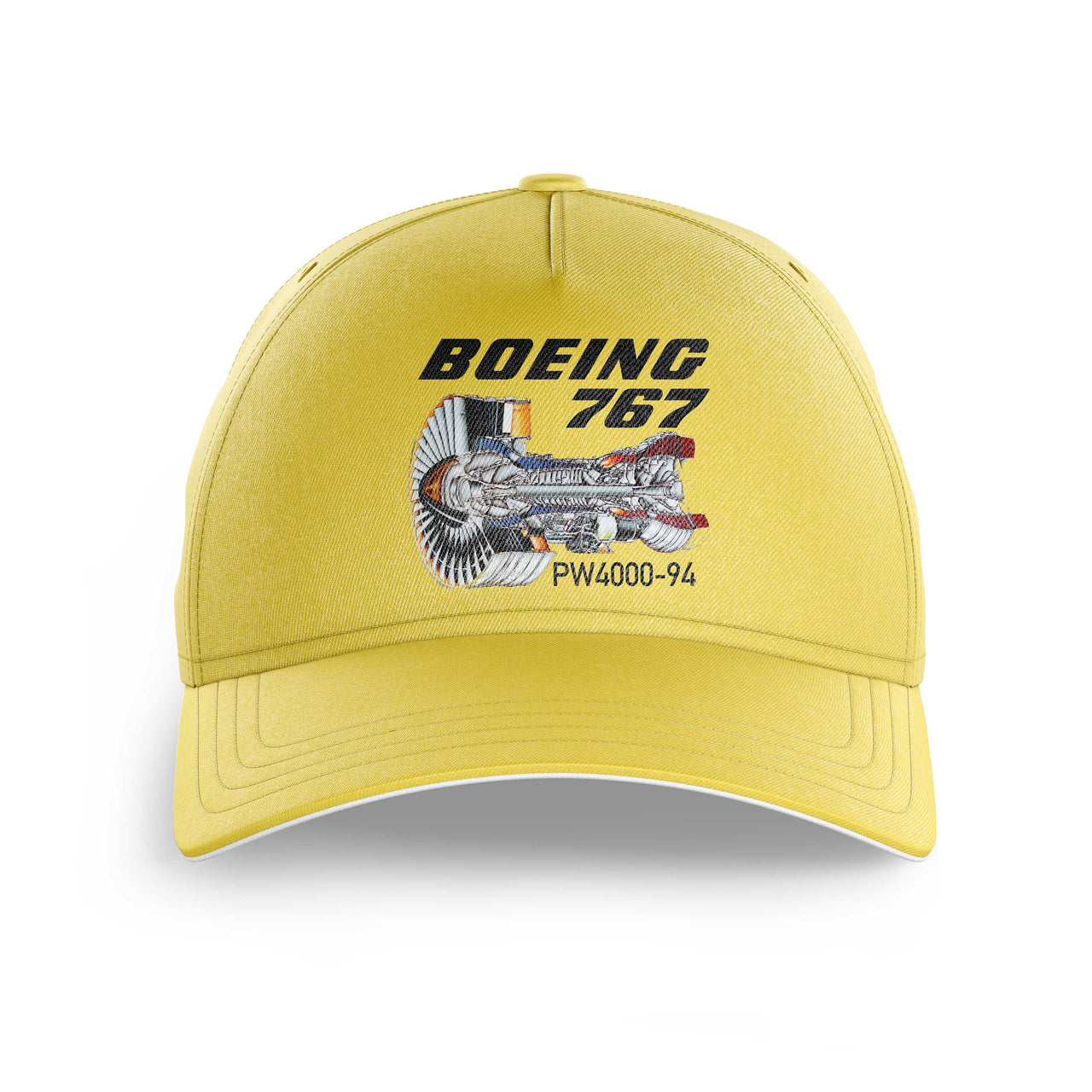 Boeing 767 Engine (PW4000-94) Printed Hats