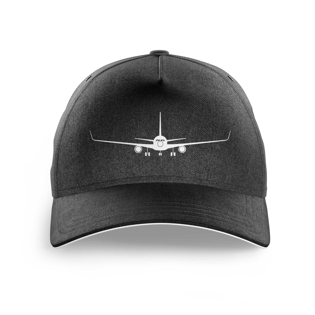 Boeing 767 Silhouette Printed Hats