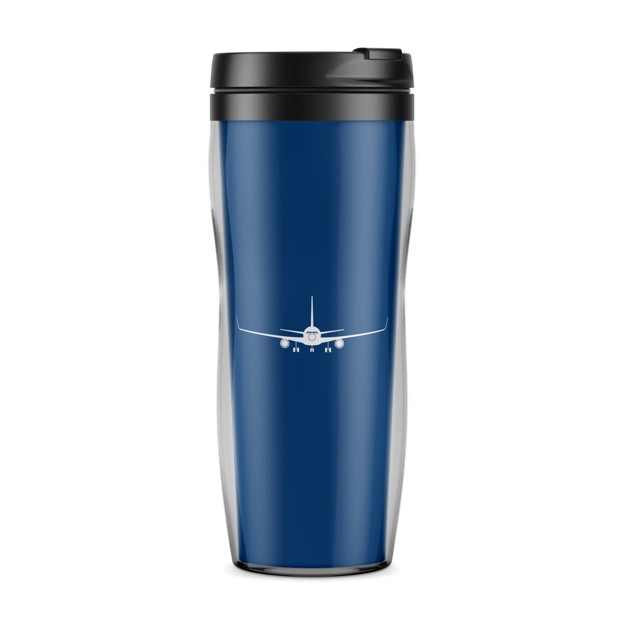 Boeing 767 Silhouette Designed Travel Mugs