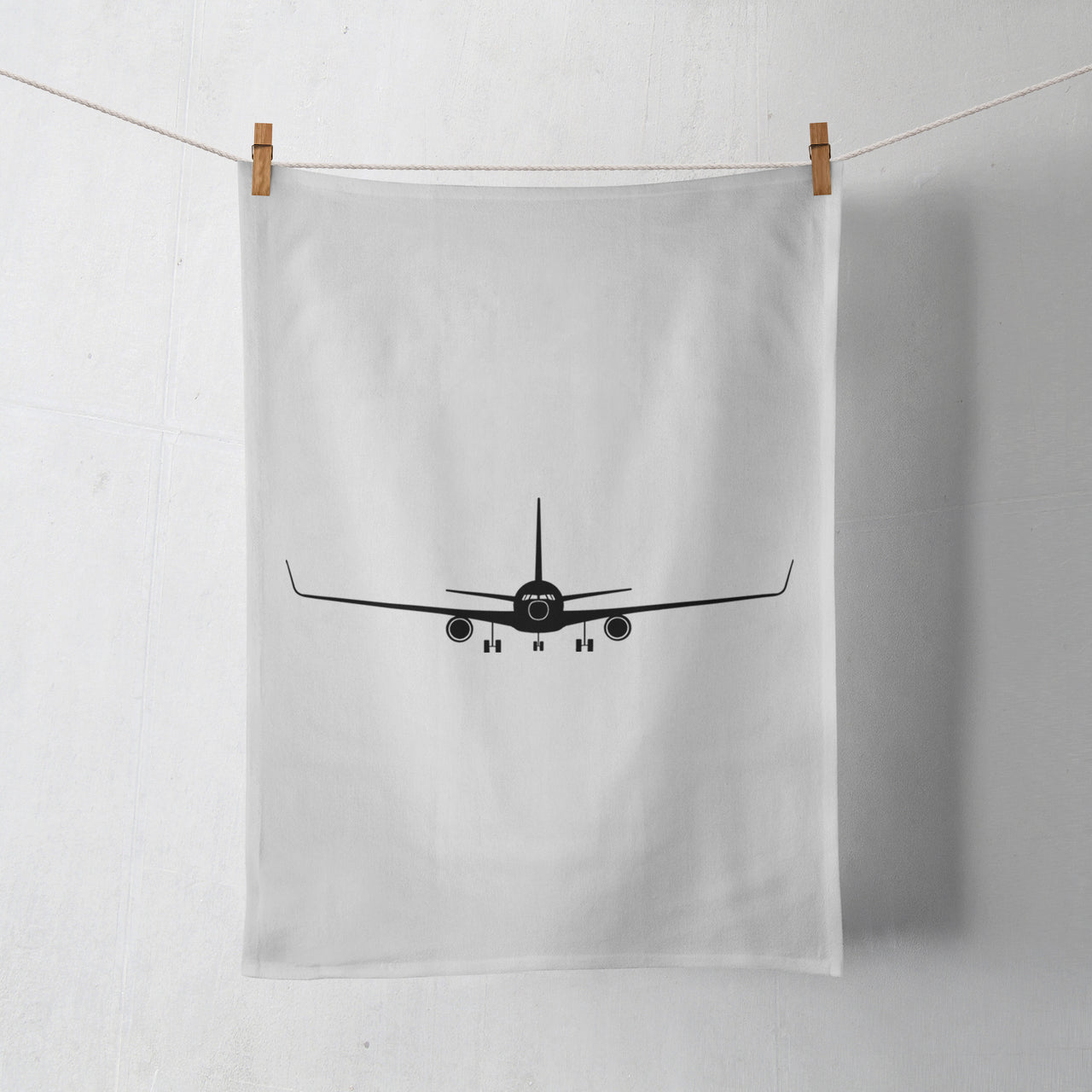 Boeing 767 Silhouette Designed Towels