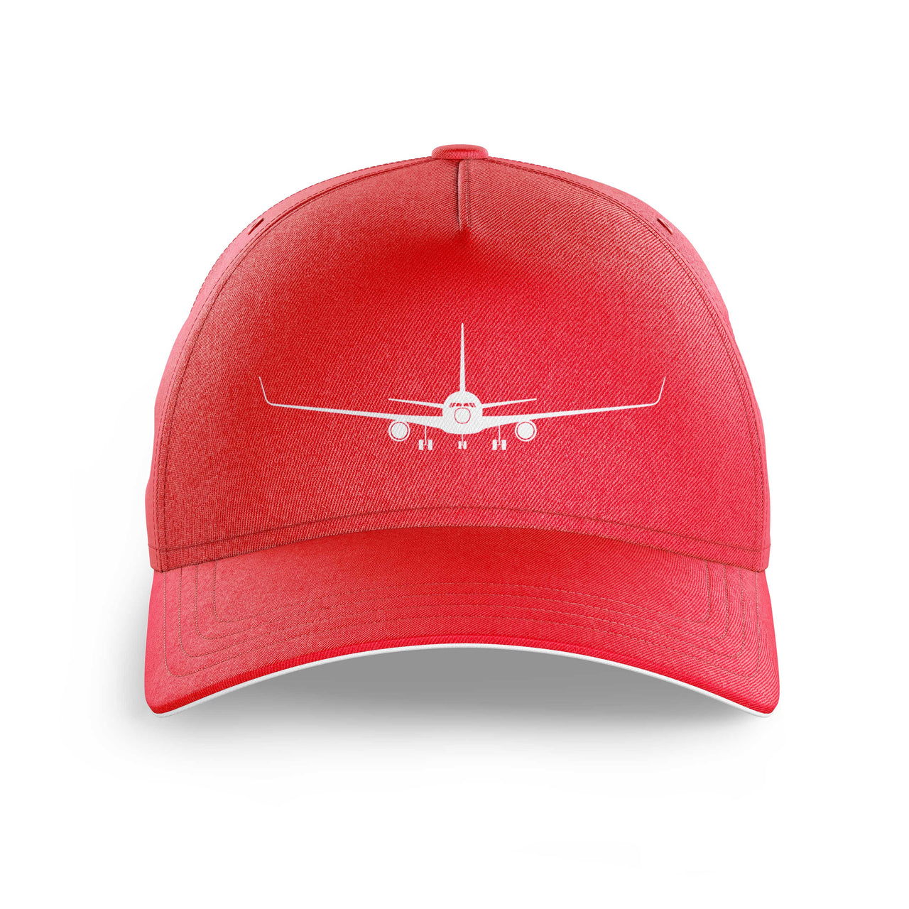 Boeing 767 Silhouette Printed Hats