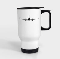 Thumbnail for Boeing 767 Silhouette Designed Travel Mugs (With Holder)