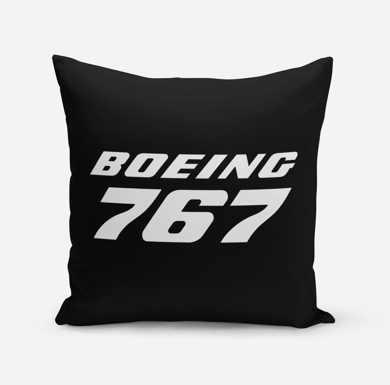 Boeing 767 & Text Designed Pillows