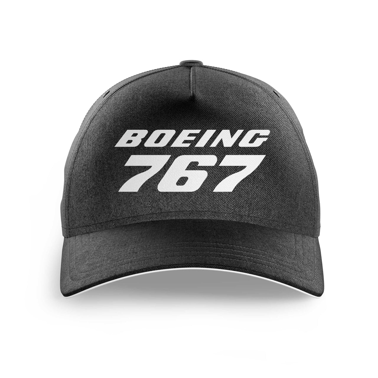 Boeing 767 & Text Printed Hats