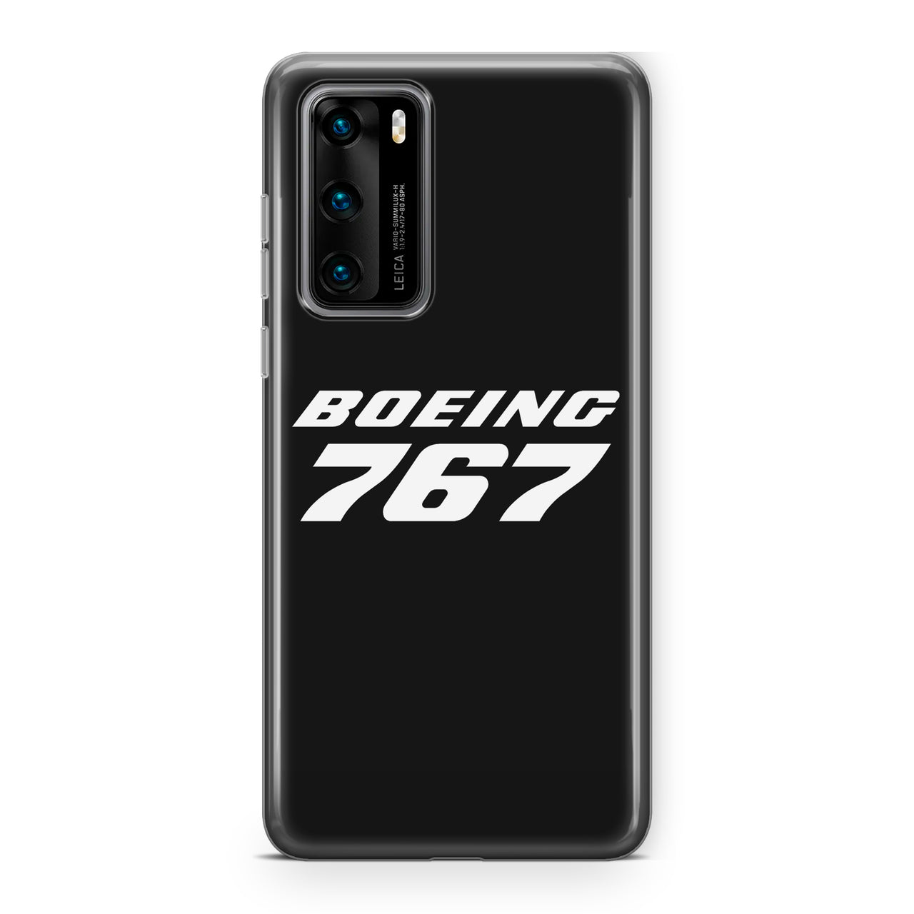 Boeing 767 & Text Designed Huawei Cases