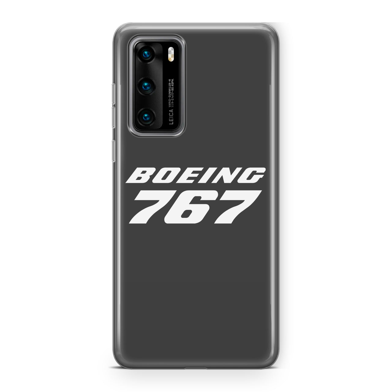 Boeing 767 & Text Designed Huawei Cases