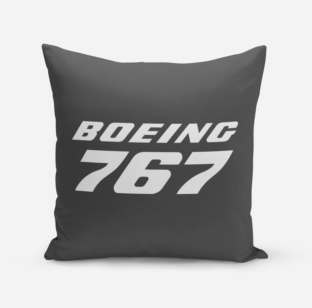 Boeing 767 & Text Designed Pillows