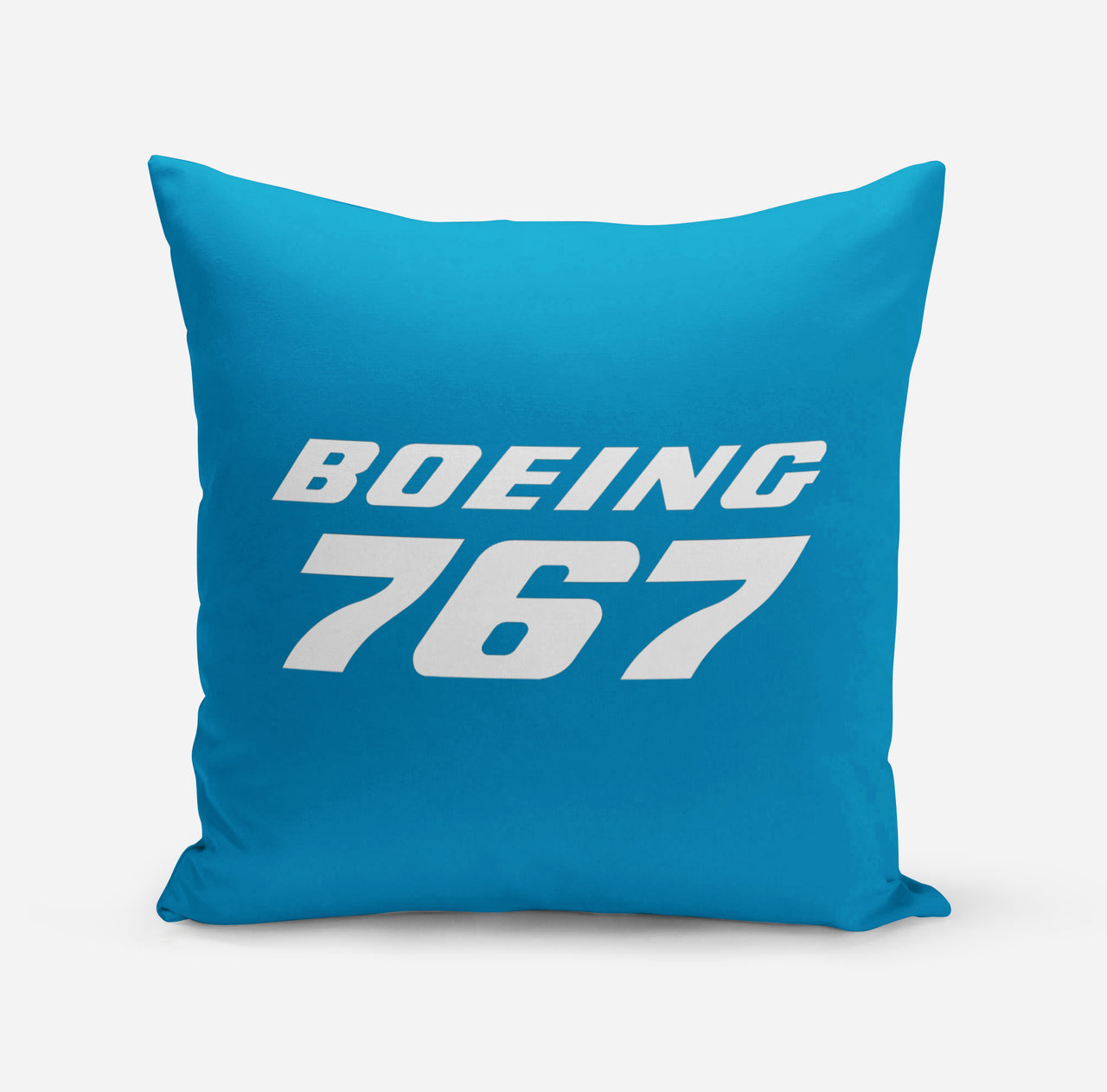 Boeing 767 & Text Designed Pillows