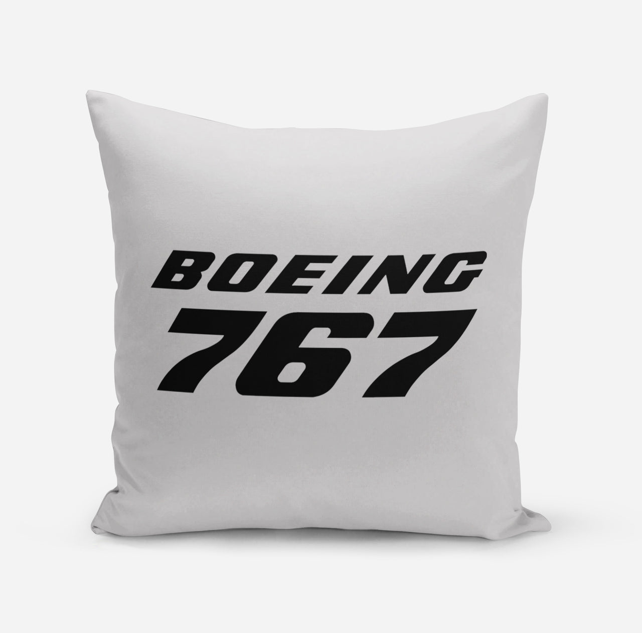 Boeing 767 & Text Designed Pillows