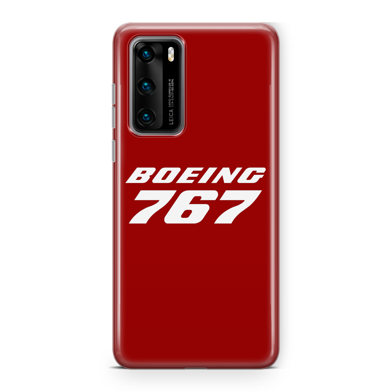 Boeing 767 & Text Designed Huawei Cases