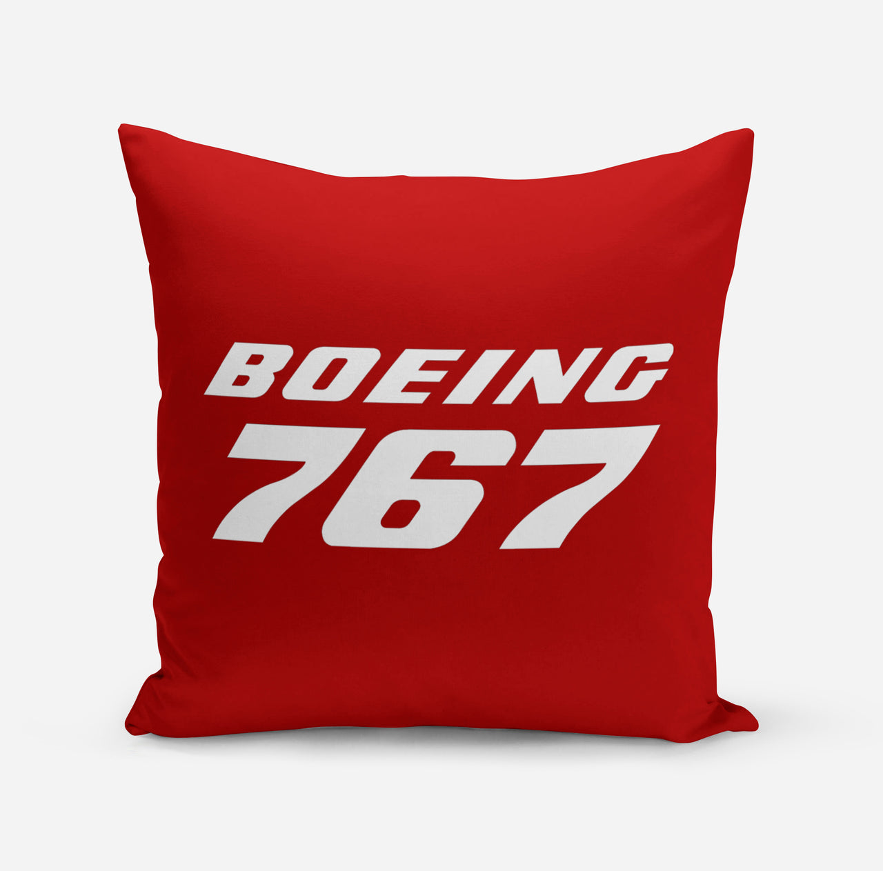 Boeing 767 & Text Designed Pillows