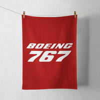 Thumbnail for Boeing 767 & Text Designed Towels