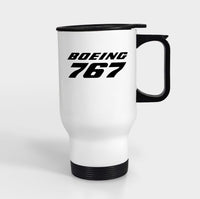 Thumbnail for Boeing 767 & Text Designed Travel Mugs (With Holder)