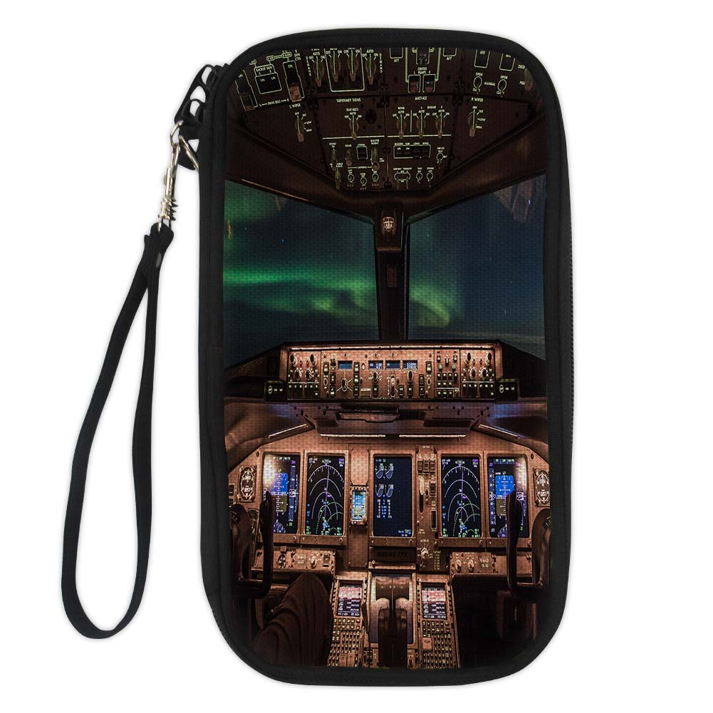 Boeing 777 Cockpit Designed Travel Cases & Wallets