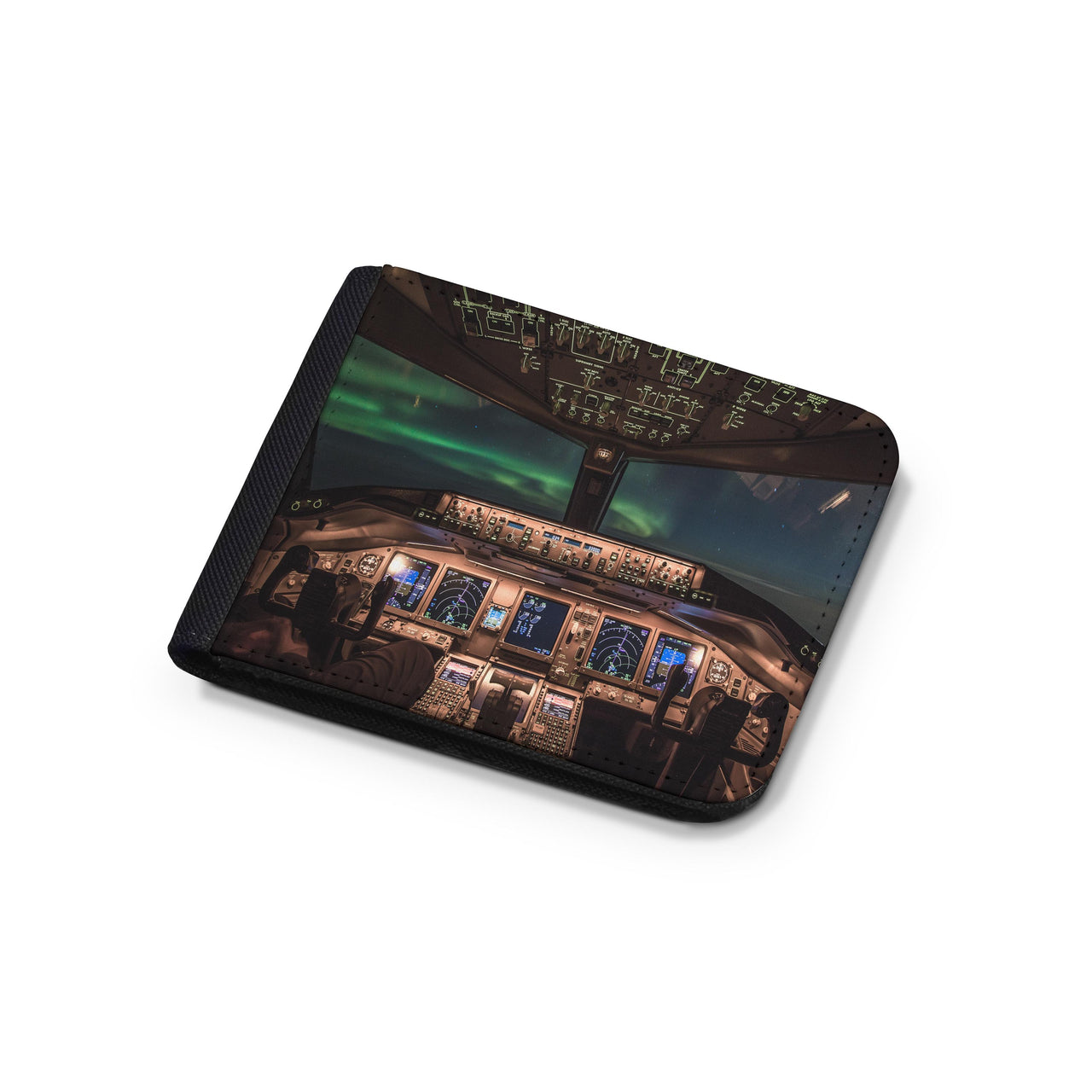 Boeing 777 Cockpit Designed Wallets