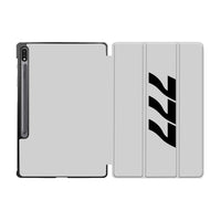 Thumbnail for Boeing 777 Text Designed Samsung Tablet Cases