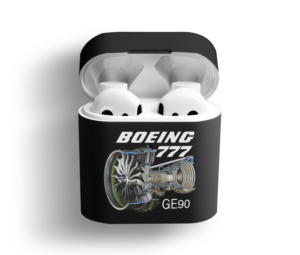 Boeing 777 & GE90 Engine Designed AirPods Cases