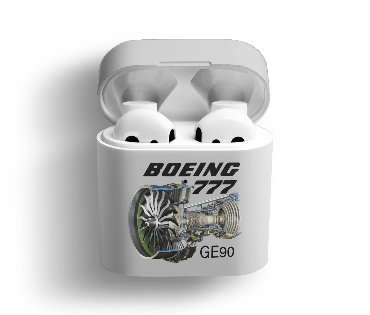 Boeing 777 & GE90 Engine Designed AirPods Cases