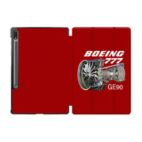 Thumbnail for Boeing 777 & GE90 Engine Designed Samsung Tablet Cases