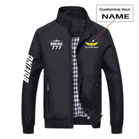 Thumbnail for Boeing 777 & Plane Designed Stylish Jackets